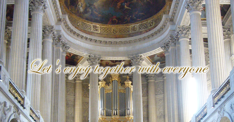 Let's enjoy together with everyone